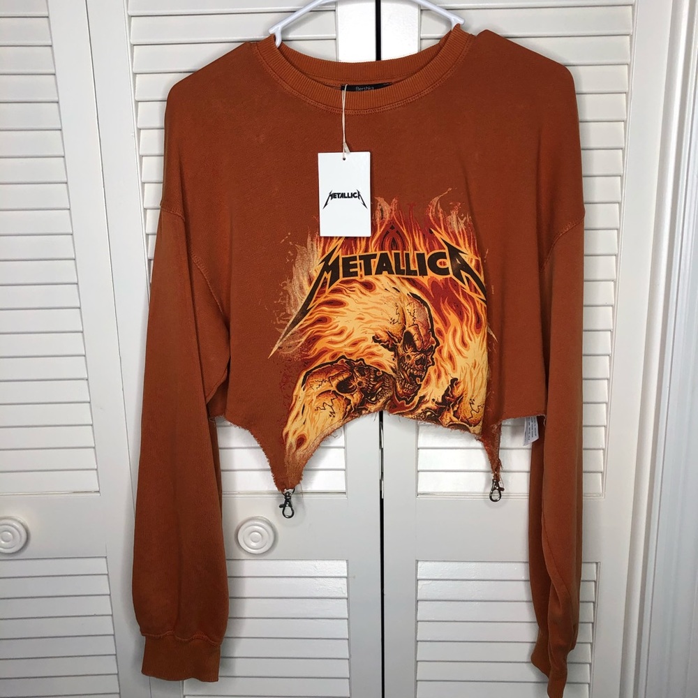 Metallica croptop